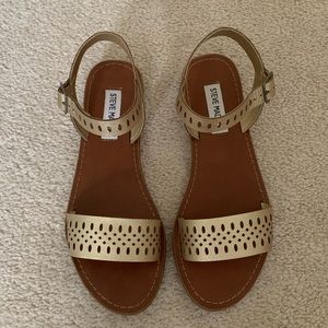 steve madden gold sandals